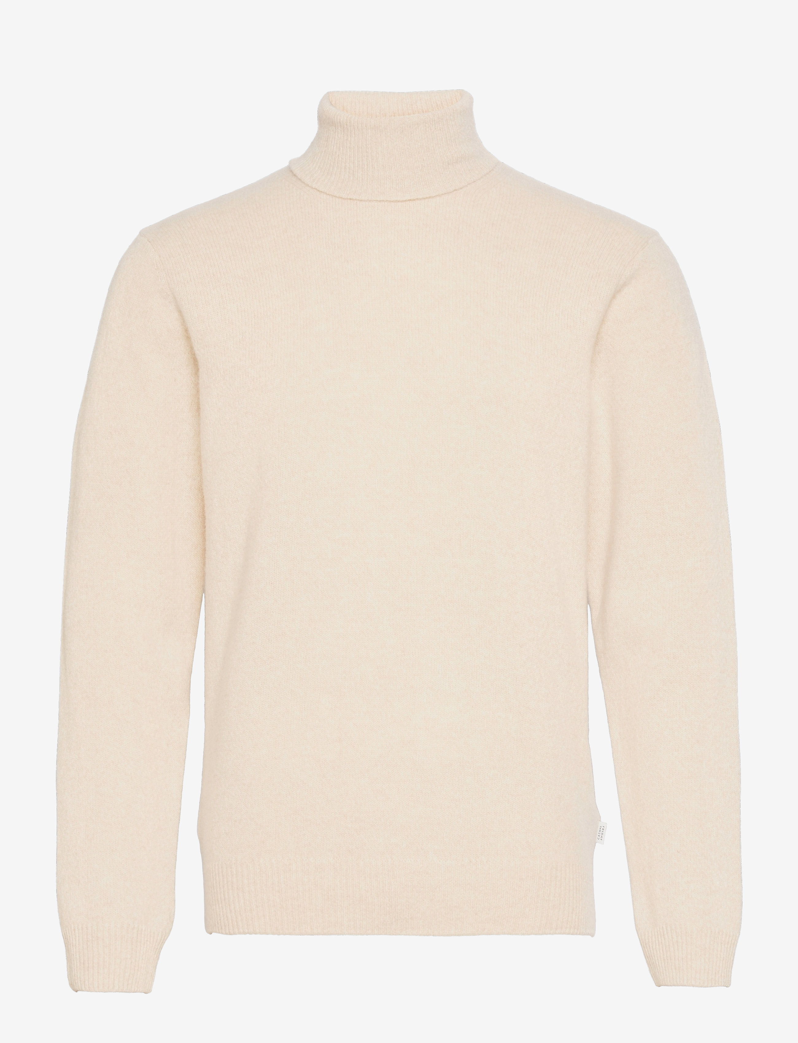 Casual Friday CFKARL ROLL NECK BOUNTY KNIT - Casual Friday - LIGHT SAND MELANGE / cream