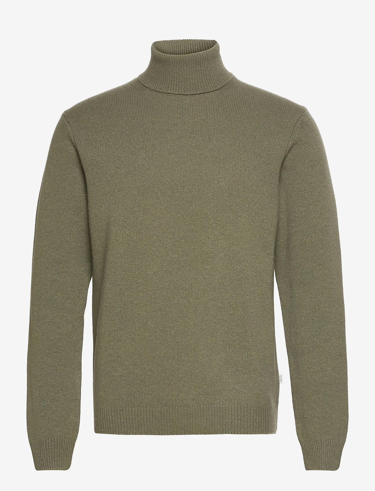 Casual Friday - CFKARL ROLL NECK BOUNTY KNIT - poolokaulus - olivine melange - 0