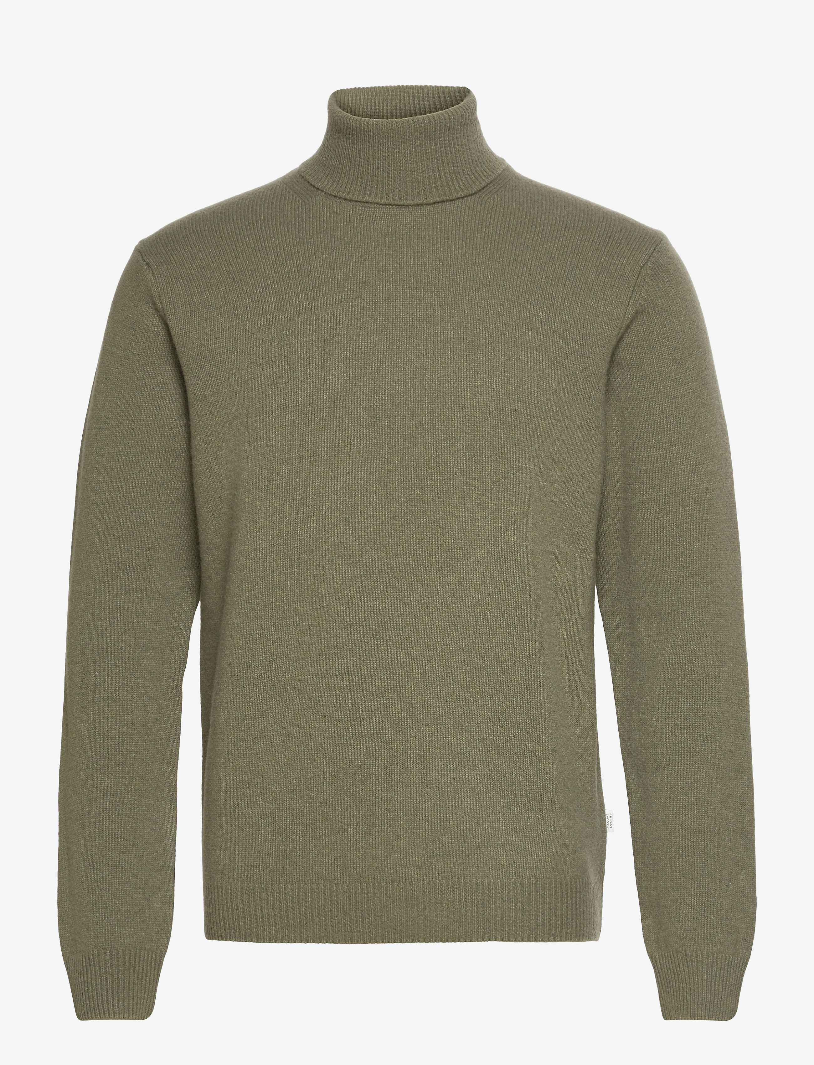 Casual Friday CFKARL ROLL NECK BOUNTY KNIT - Stickat - OLIVINE MELANGE / khaki/green