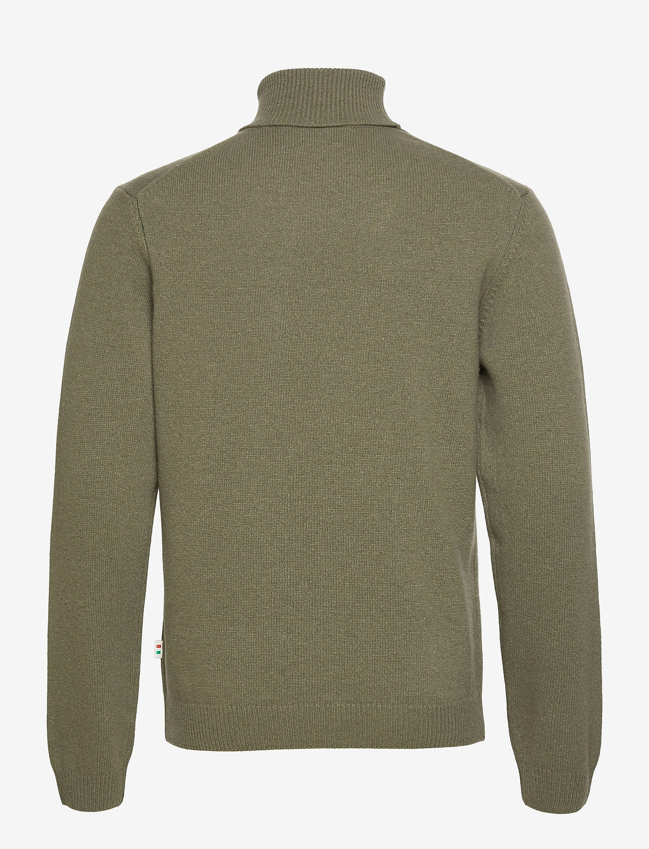 Casual Friday - CFKARL ROLL NECK BOUNTY KNIT - poolokaulus - olivine melange - 1