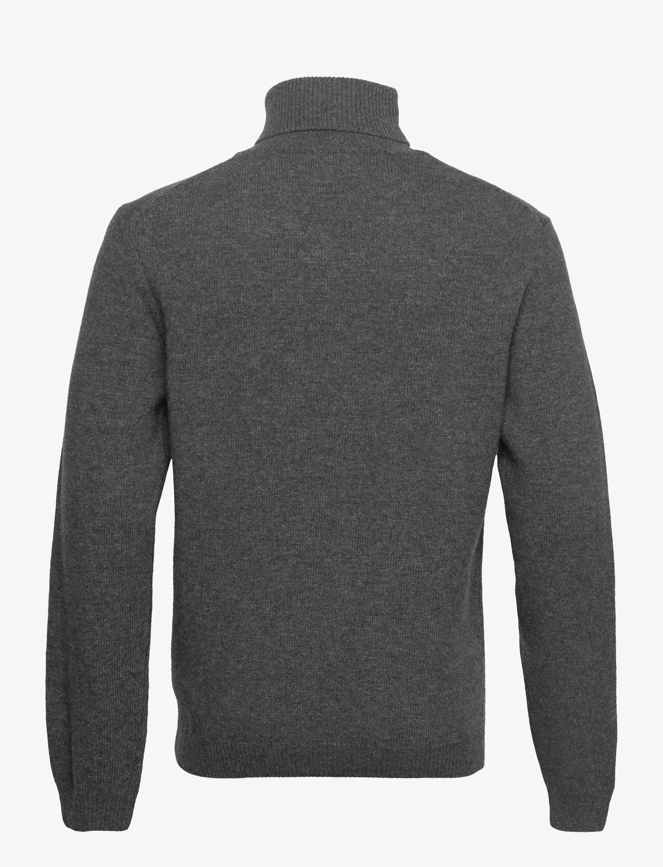 Casual Friday - CFKARL roll neck bounty knit - tavalised kudumid - pewter mix - 1