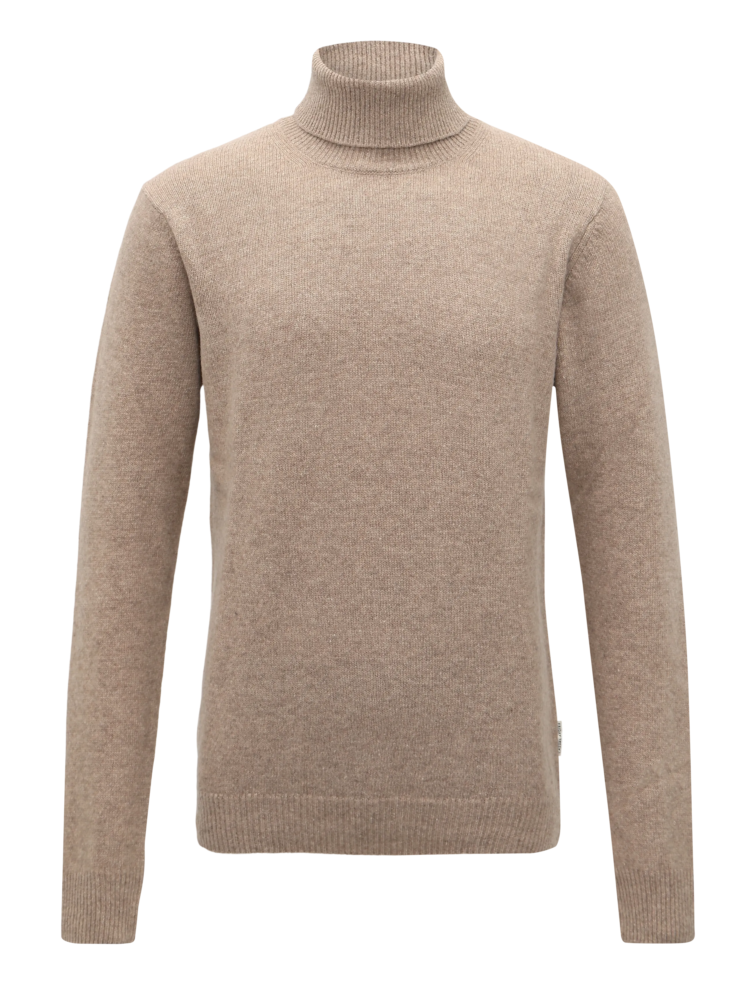 Casual Friday CFKARL ROLL NECK BOUNTY KNIT - Kõrge kaelusega - SILVER MINK MELANGE / beige