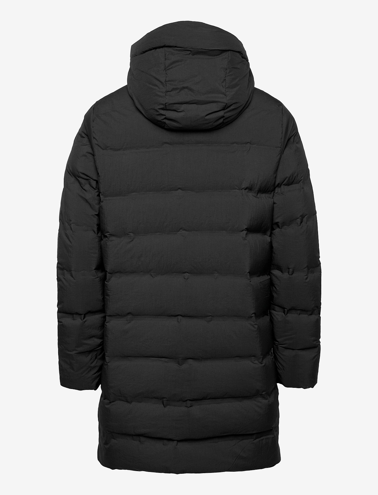 Casual Friday - Osvald long duffer jacket - anthracite black - 1