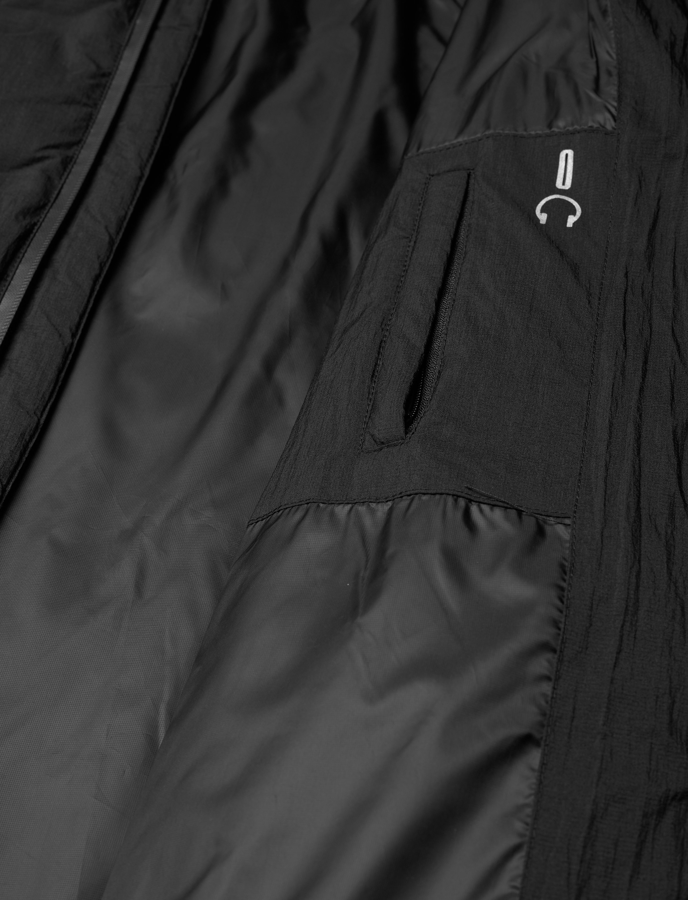 Casual Friday - Osvald long duffer jacket - anthracite black - 4
