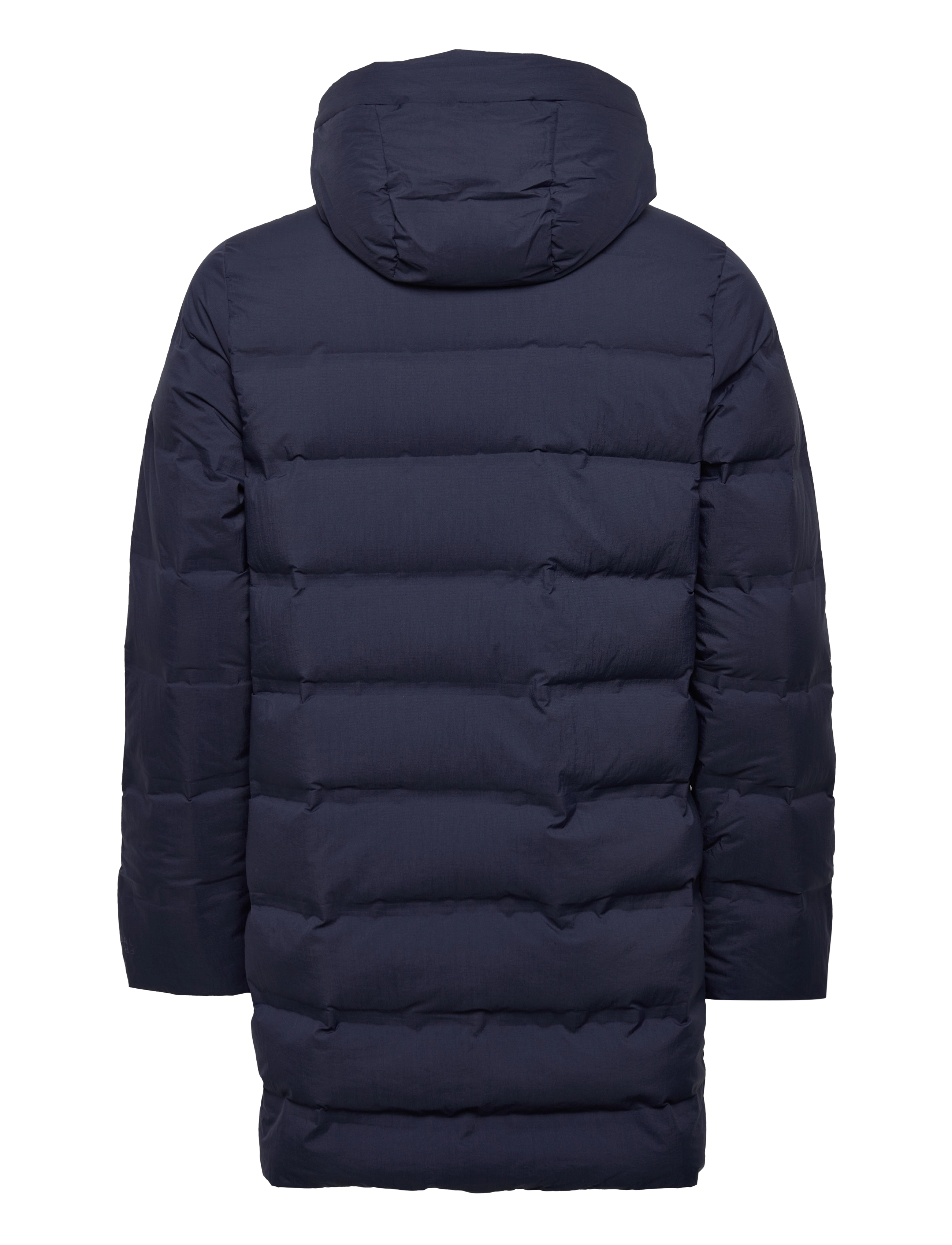Casual Friday - Osvald long duffer jacket - navy blazer - 2