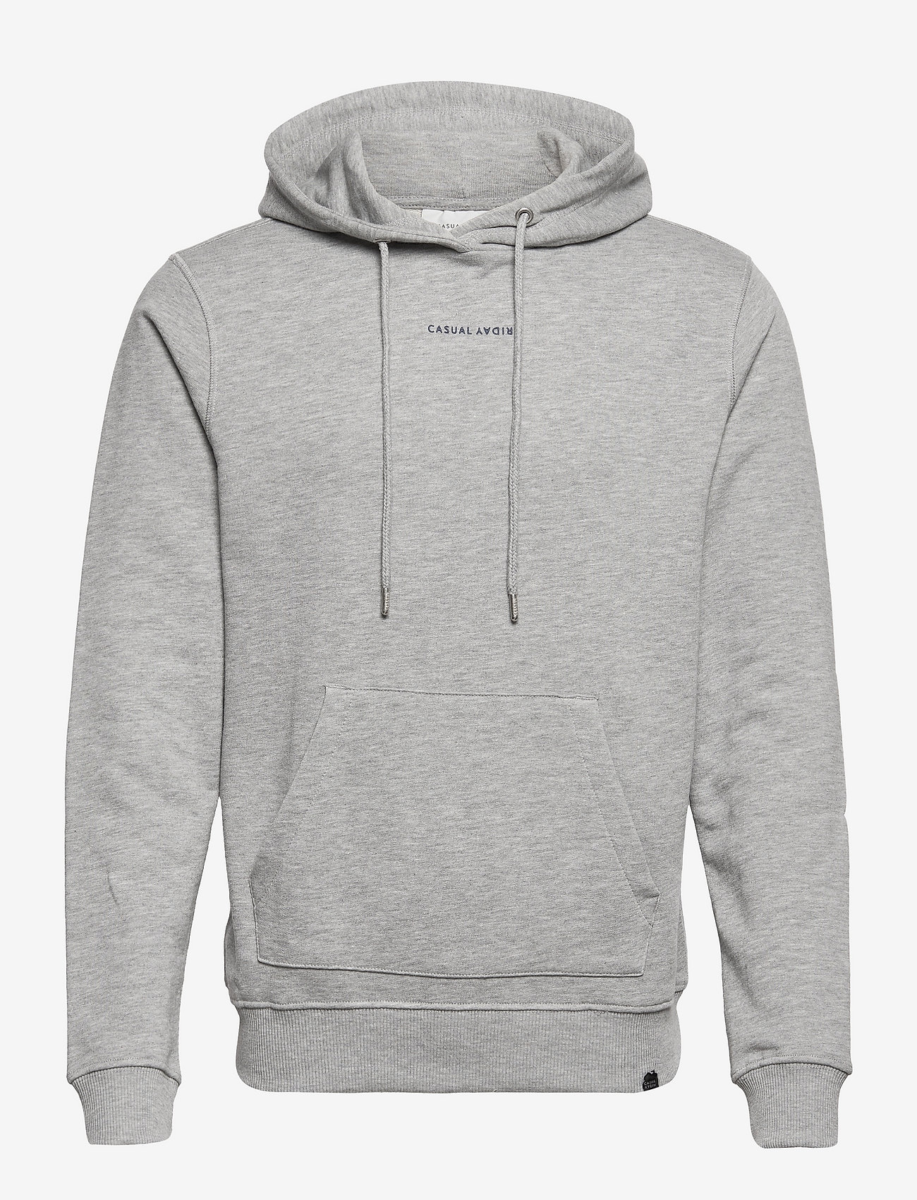 Casual Friday - CFSINIUS Hoddie Sweat - hoodies - light grey melange - 1
