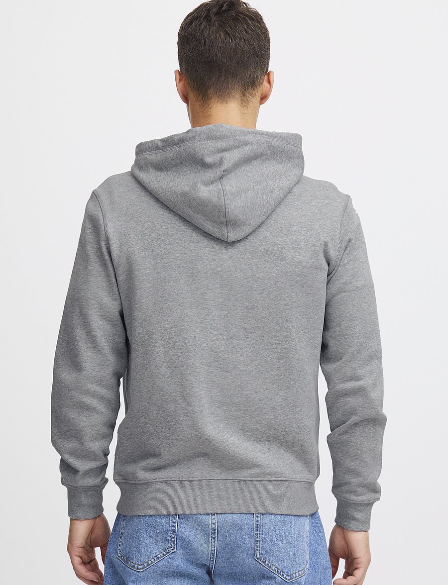 Casual Friday - CFSINIUS Hoddie Sweat - kapuzenpullover - light grey melange - 4