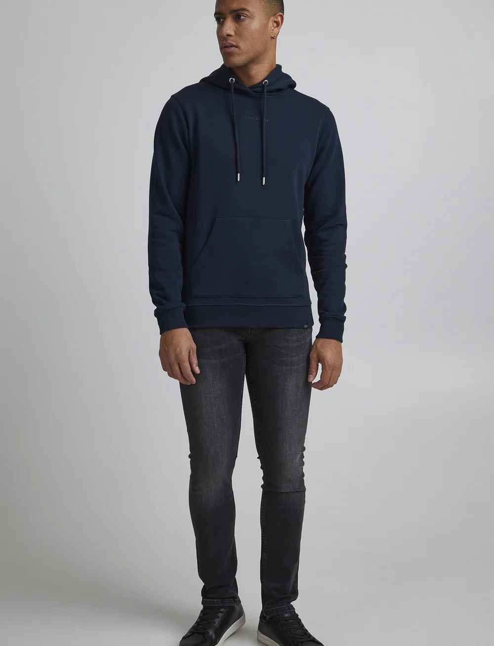 Casual Friday - CFSINIUS Hoddie Sweat - hættetrøjer - navy blazer - 0