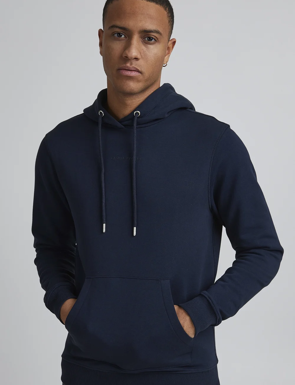 Casual Friday - CFSINIUS Hoddie Sweat - hættetrøjer - navy blazer - 4