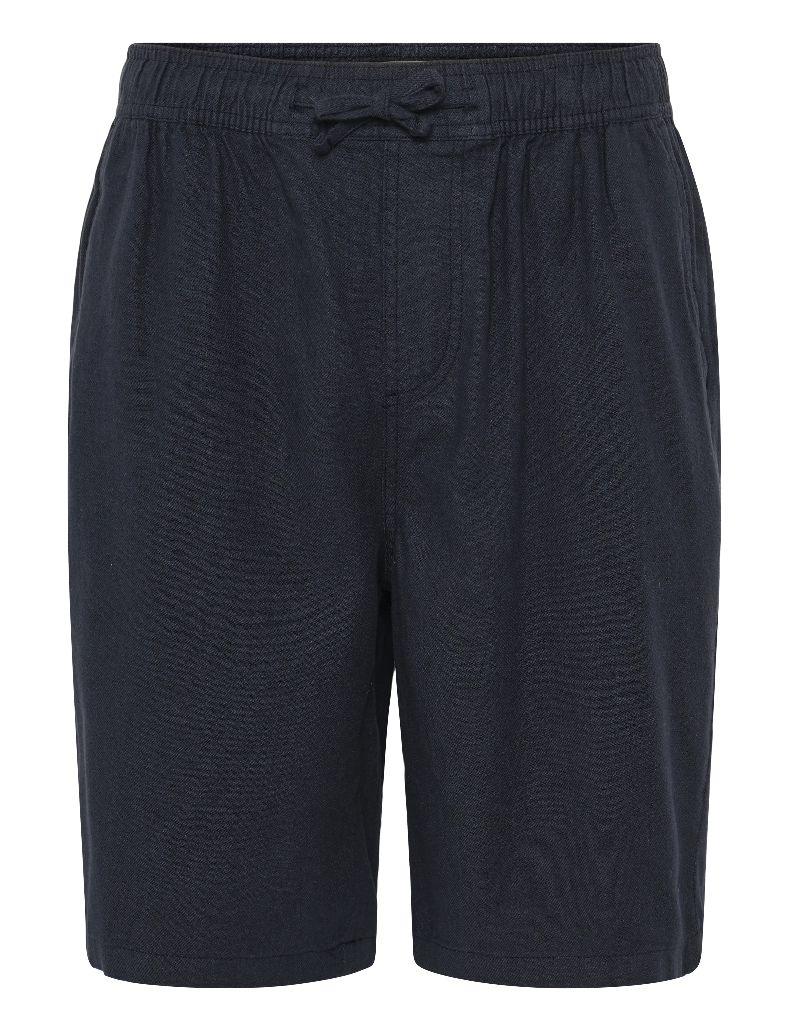 Casual Friday CFPHELIX garment dyed drawstring sh - Linneshorts - DARK NAVY / navy