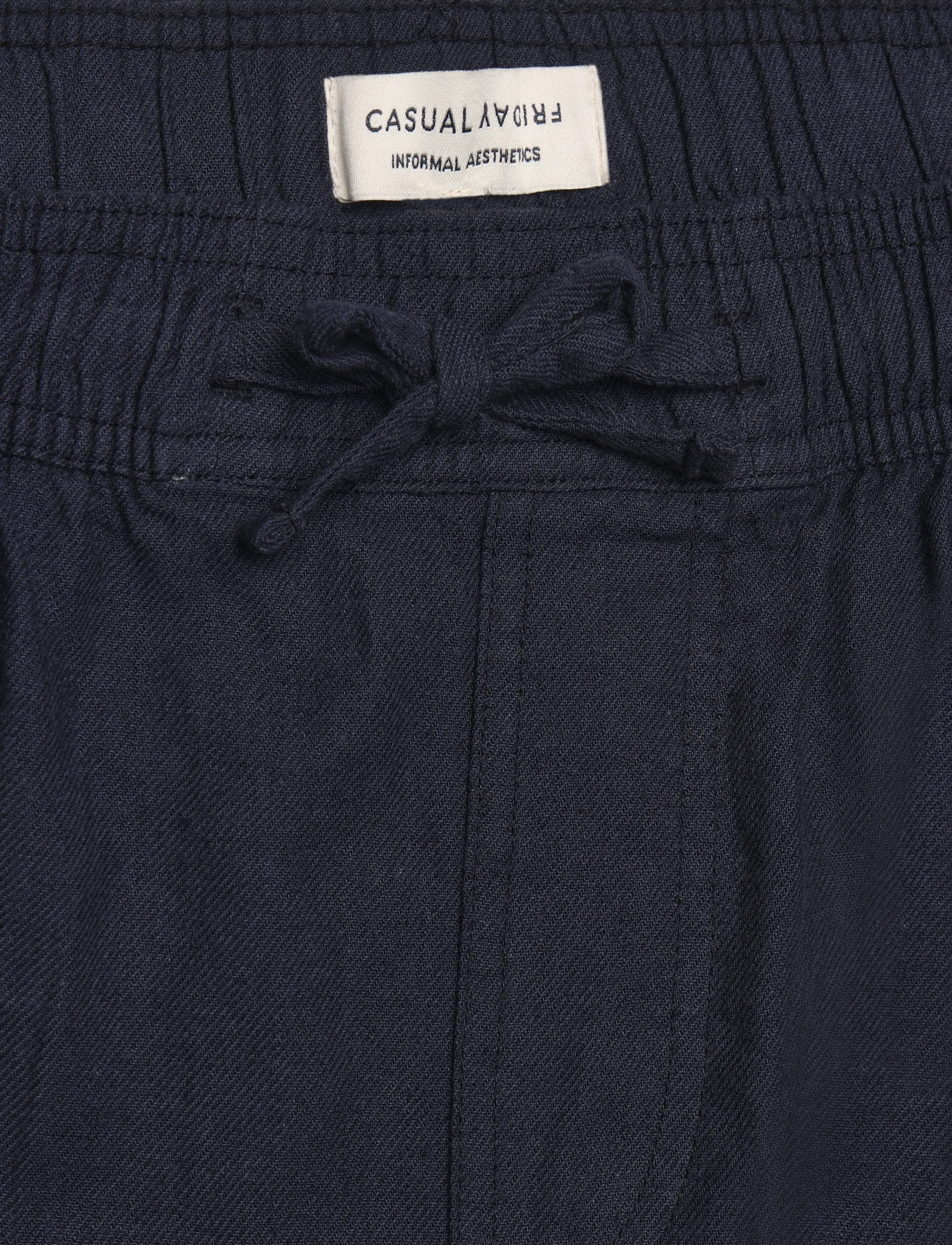 Casual Friday - CFPHELIX garment dyed drawstring sh - dark navy - 2