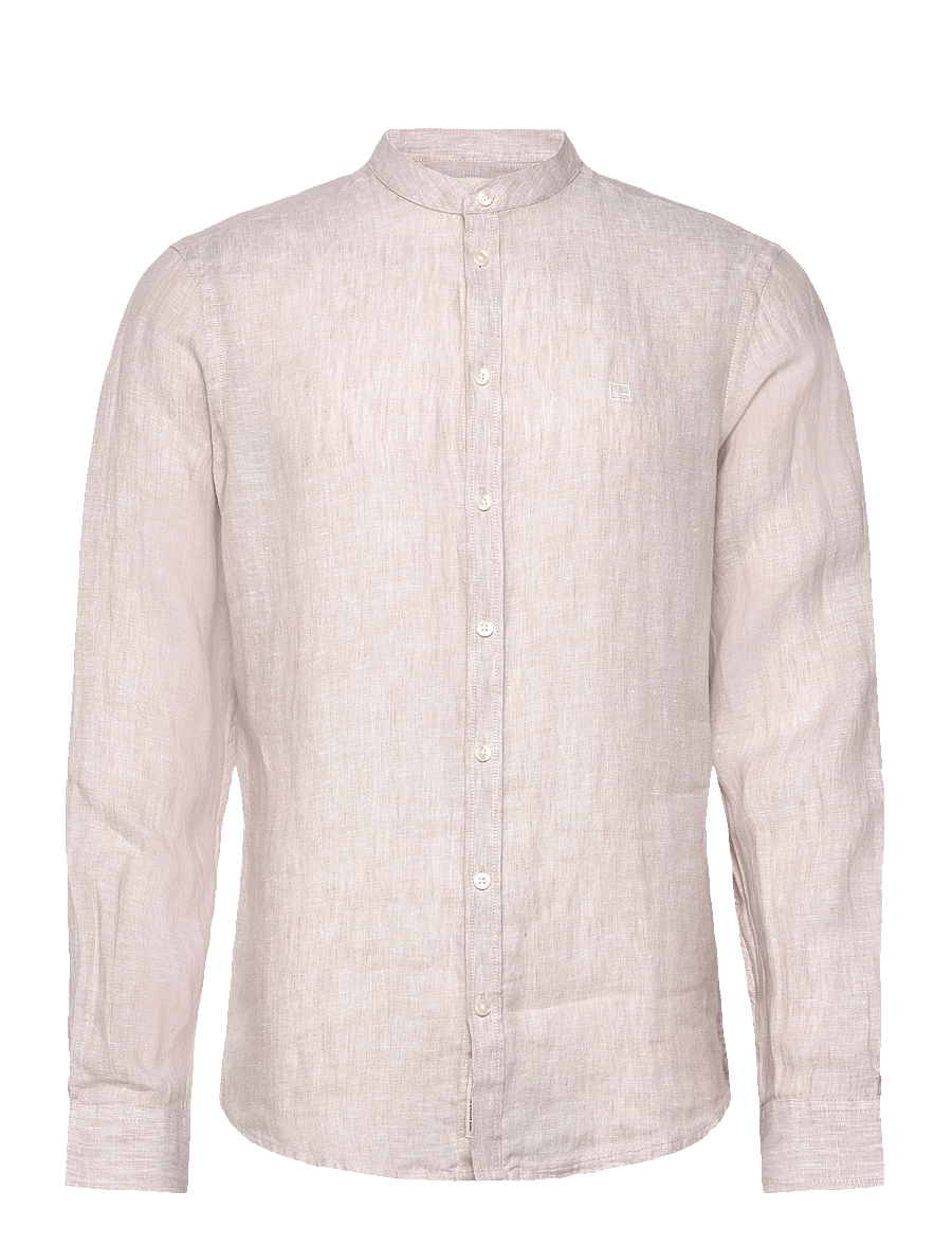 Casual Friday - CFANTON LS CC LINEN SHIRT - linskjorter - chateau gray - 0