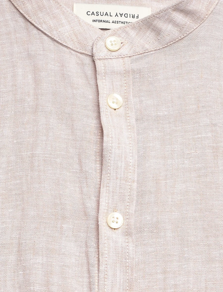 Casual Friday - CFANTON LS CC LINEN SHIRT - linskjorter - chateau gray - 2