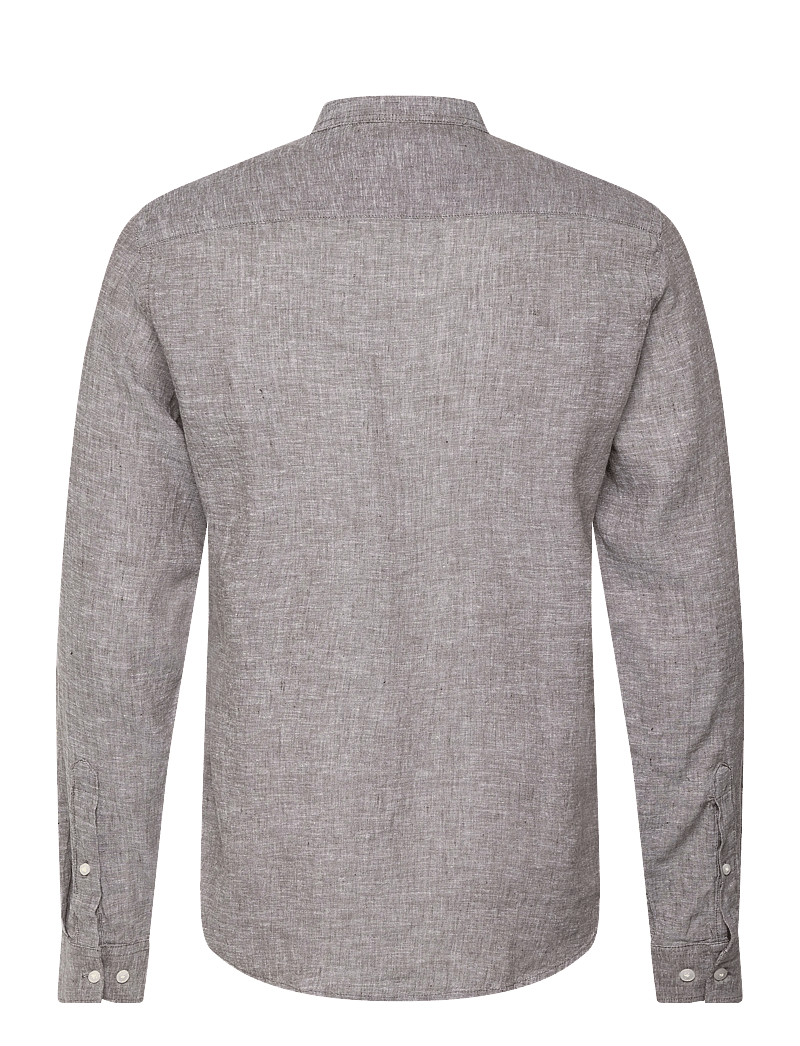 Casual Friday - CFANTON LS CC LINEN SHIRT - leinenhemden - wren melange - 1
