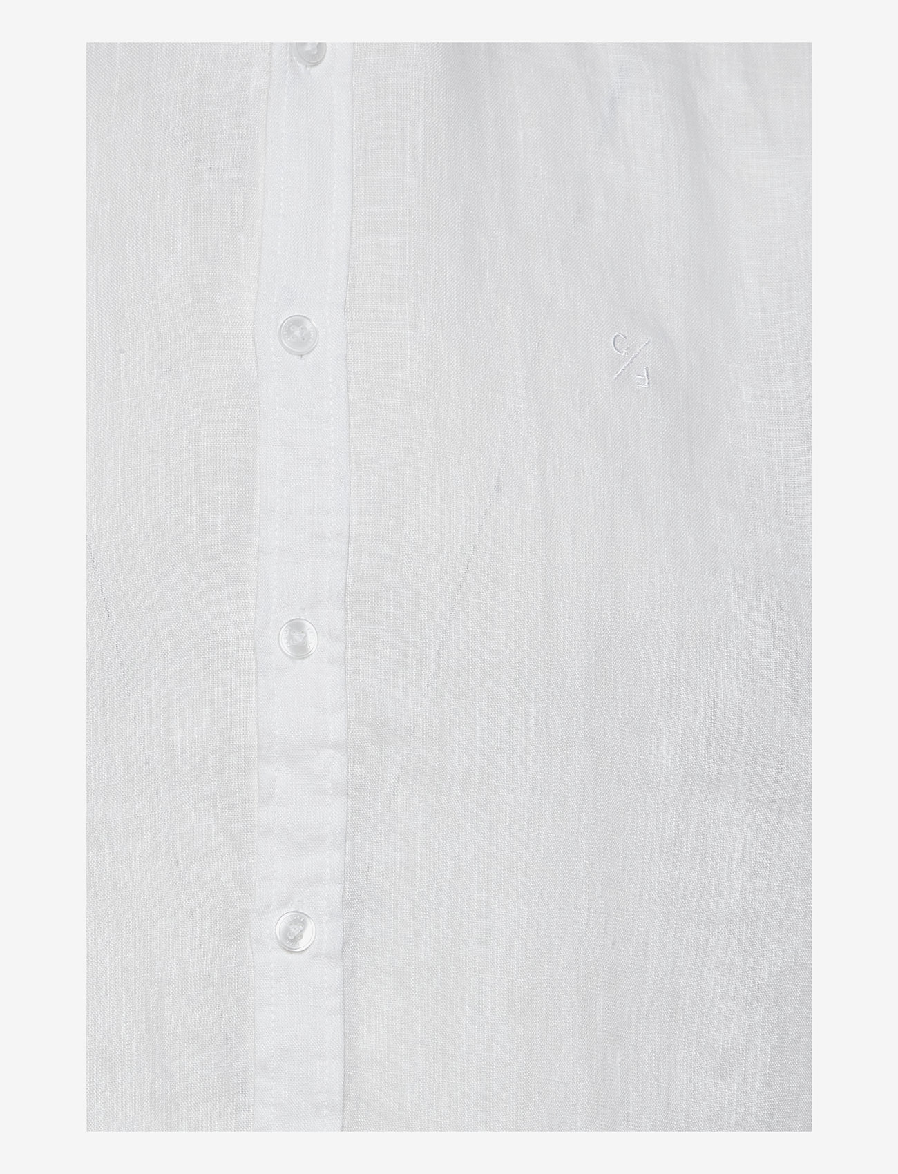 Casual Friday - CFANTON BD LS LINEN SHIRT - linen shirts - bright white - 3