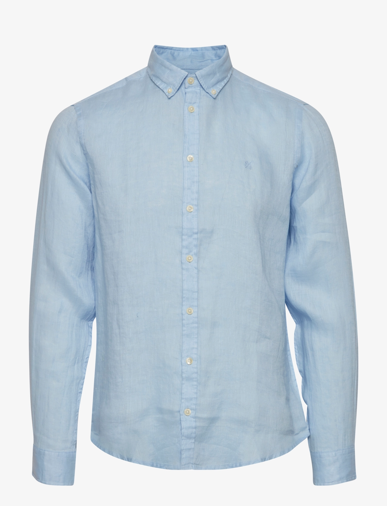Casual Friday CFANTON BD LS LINEN SHIRT - Casual Friday - CHAMBRAY BLUE / blue
