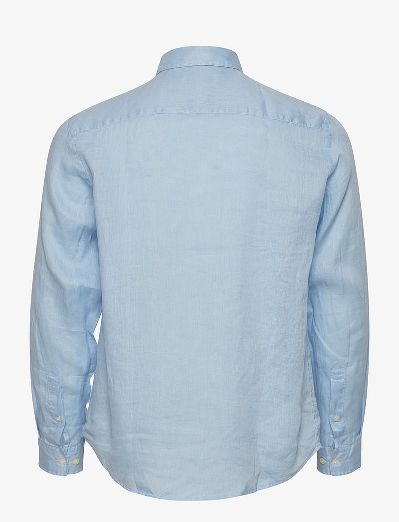 Casual Friday - CFANTON BD LS LINEN SHIRT - linen shirts - chambray blue - 2