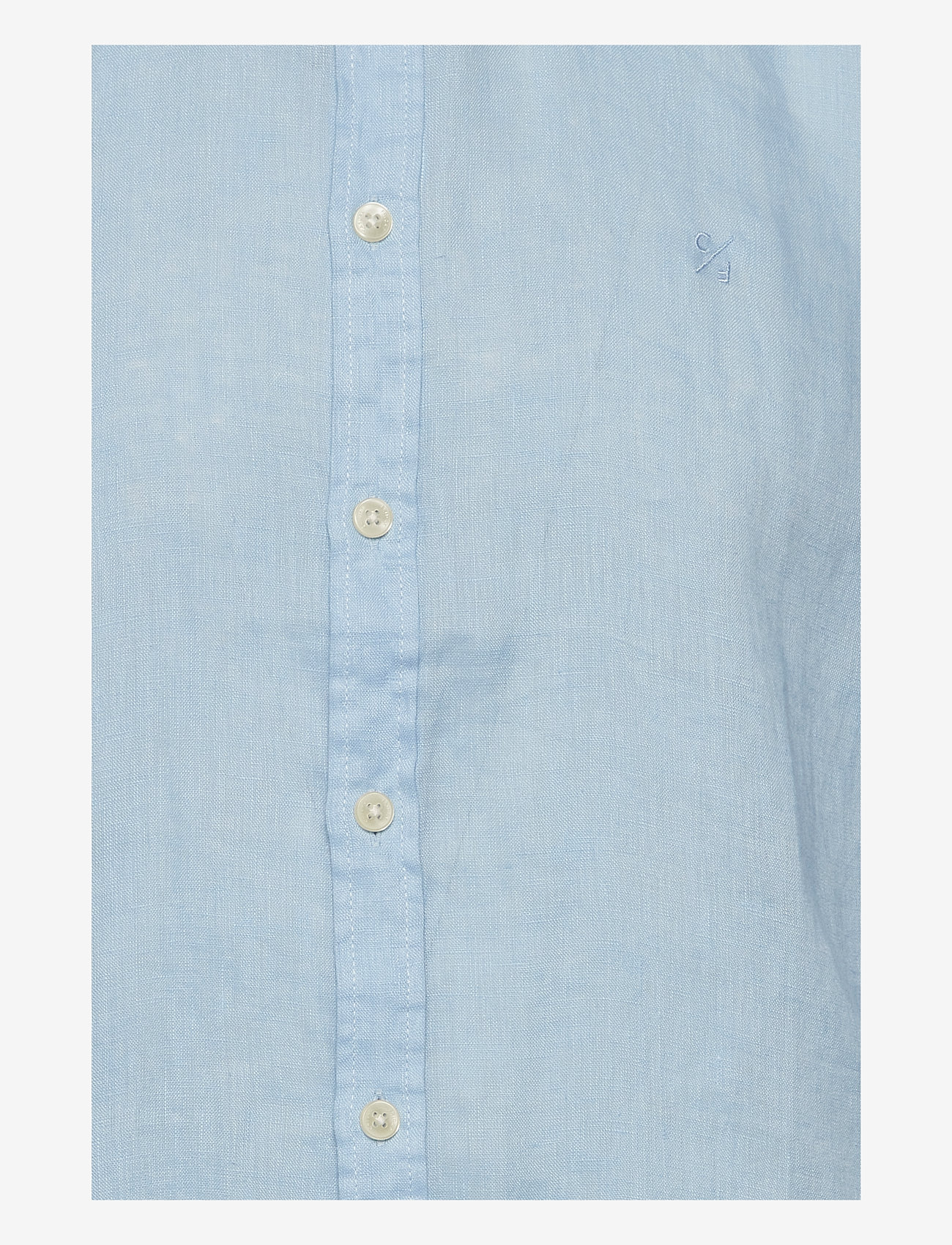 Casual Friday - CFANTON BD LS LINEN SHIRT - leinenhemden - chambray blue - 3