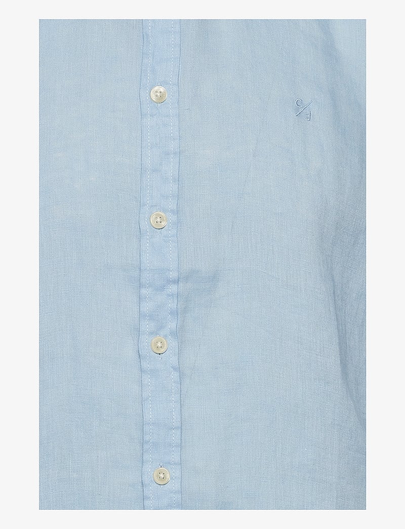 Casual Friday - CFANTON BD LS LINEN SHIRT - linen shirts - chambray blue - 3