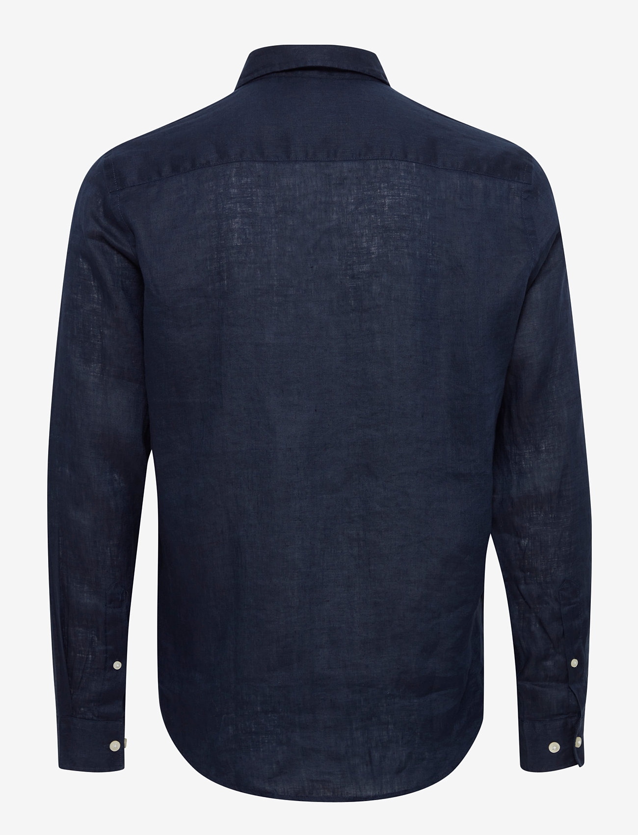 Casual Friday - CFANTON BD LS LINEN SHIRT - hørskjorter - navy blazer - 2