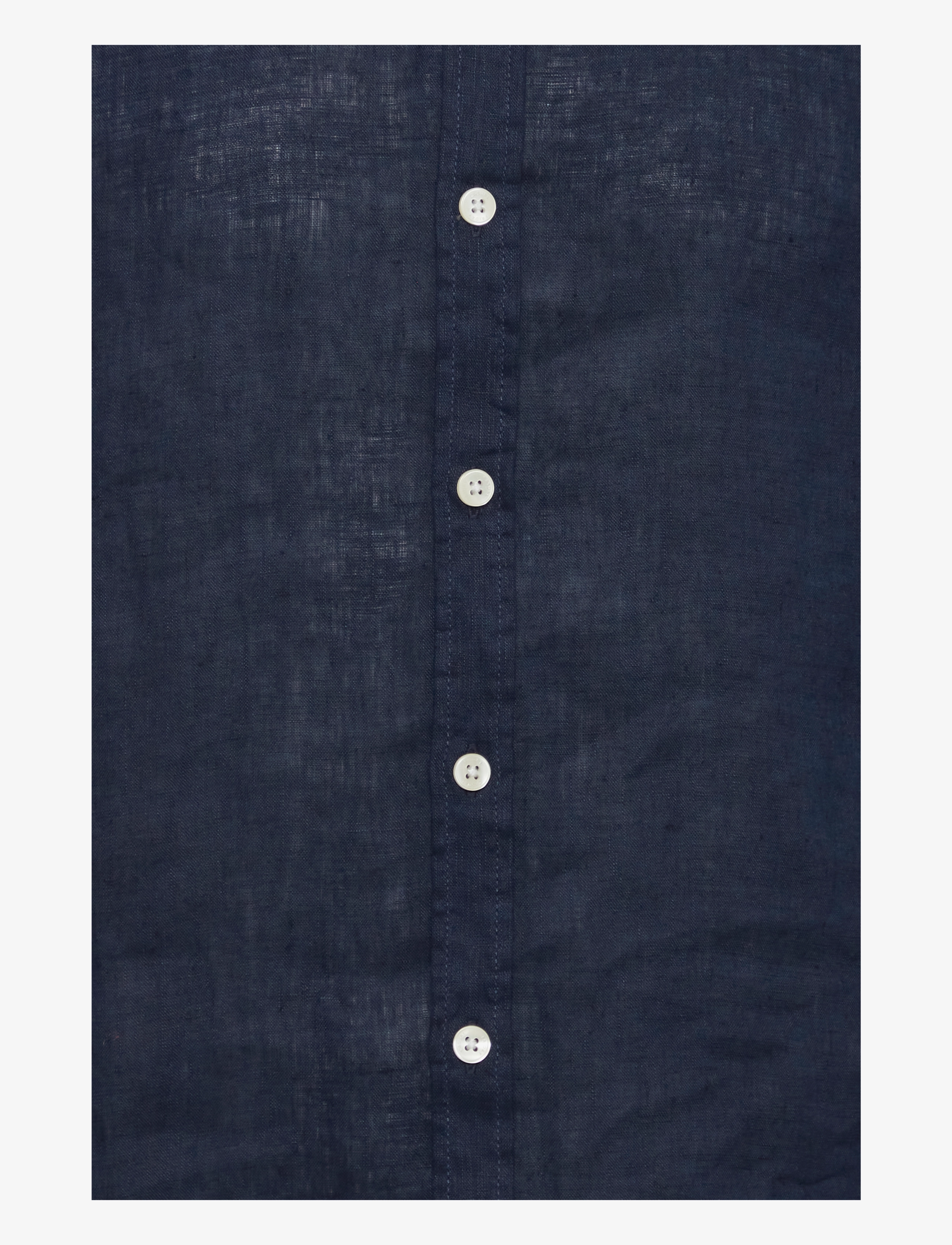 Casual Friday - CFANTON BD LS LINEN SHIRT - pellavakauluspaidat - navy blazer - 3
