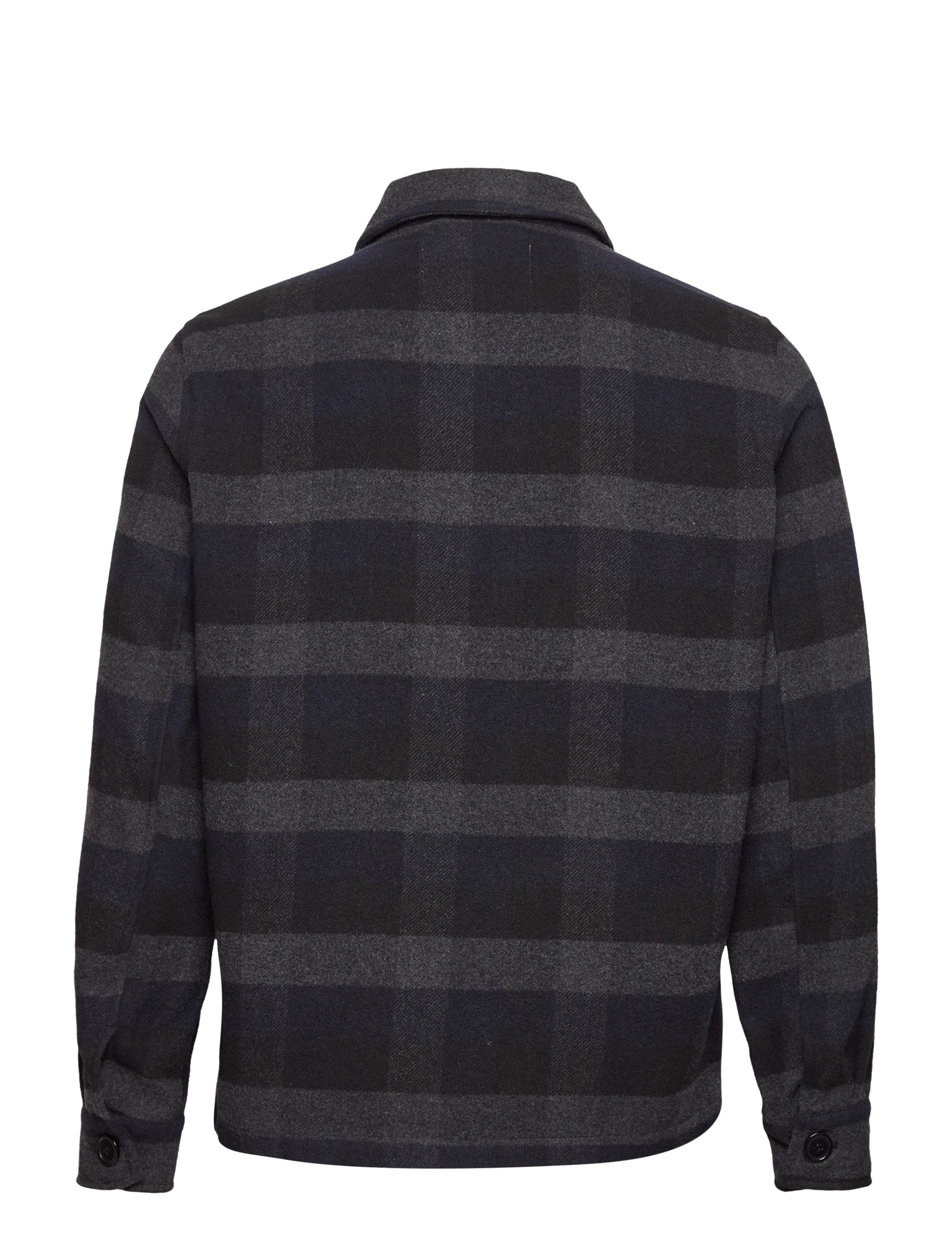 Casual Friday - Jansen checked jacket - dark grey melange - 1