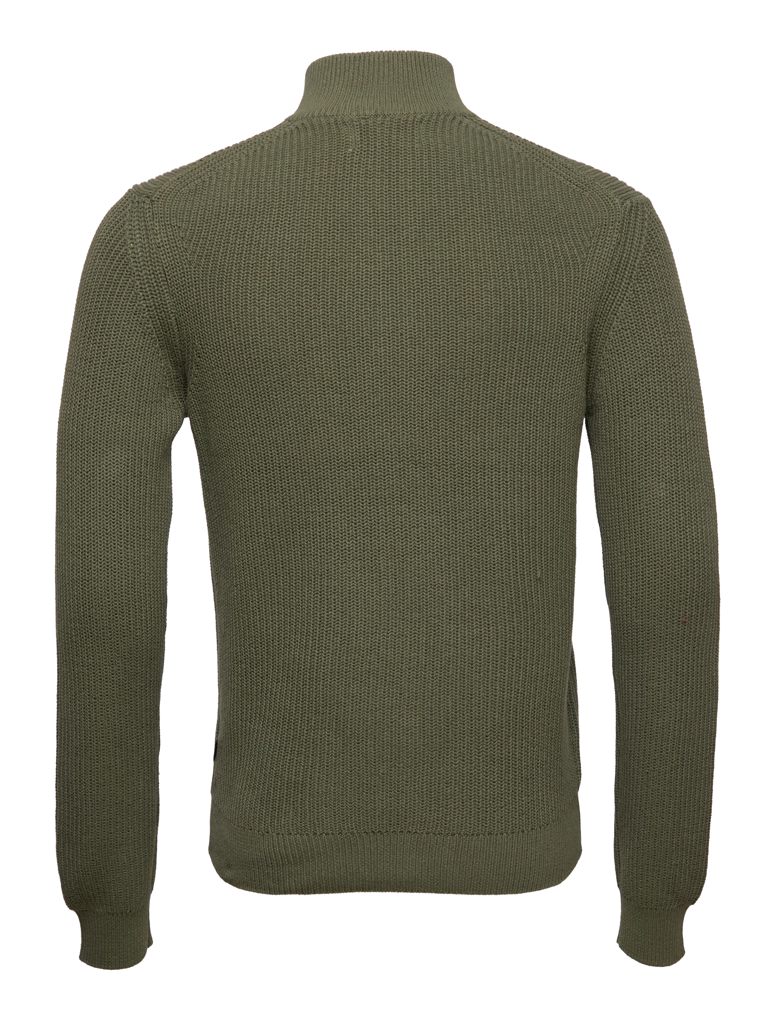 Casual Friday - Kurt 0034 zipper cardigan - beetle - 2