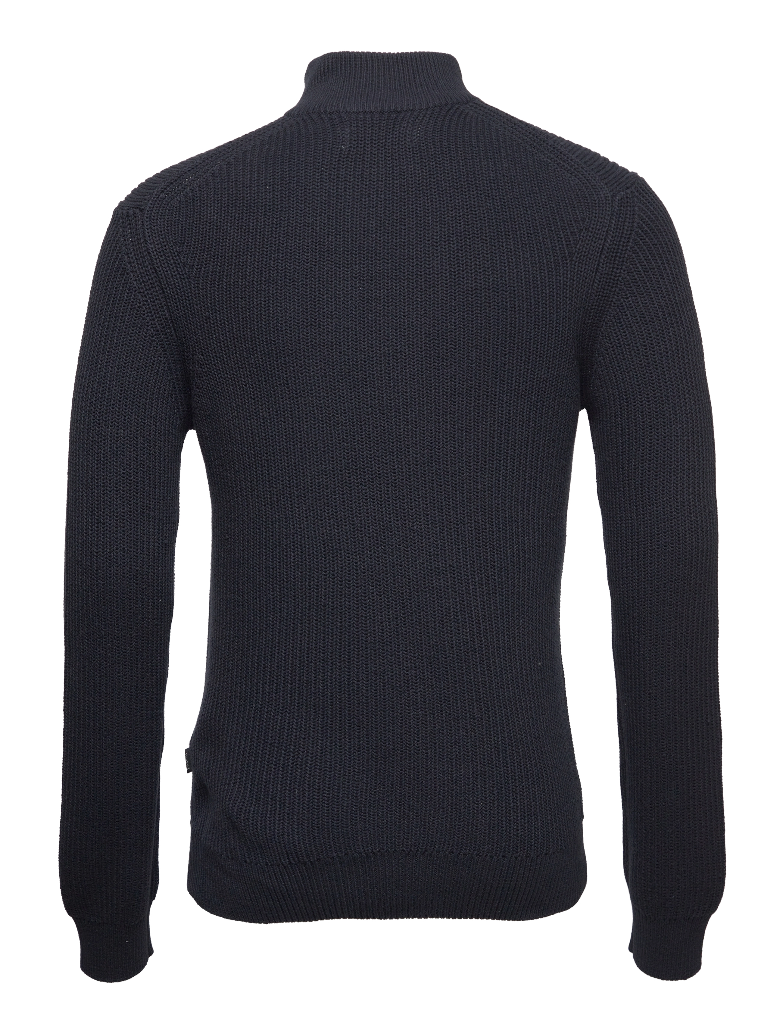 Casual Friday - Karlo 0034 half zipper knit - dark navy - 1