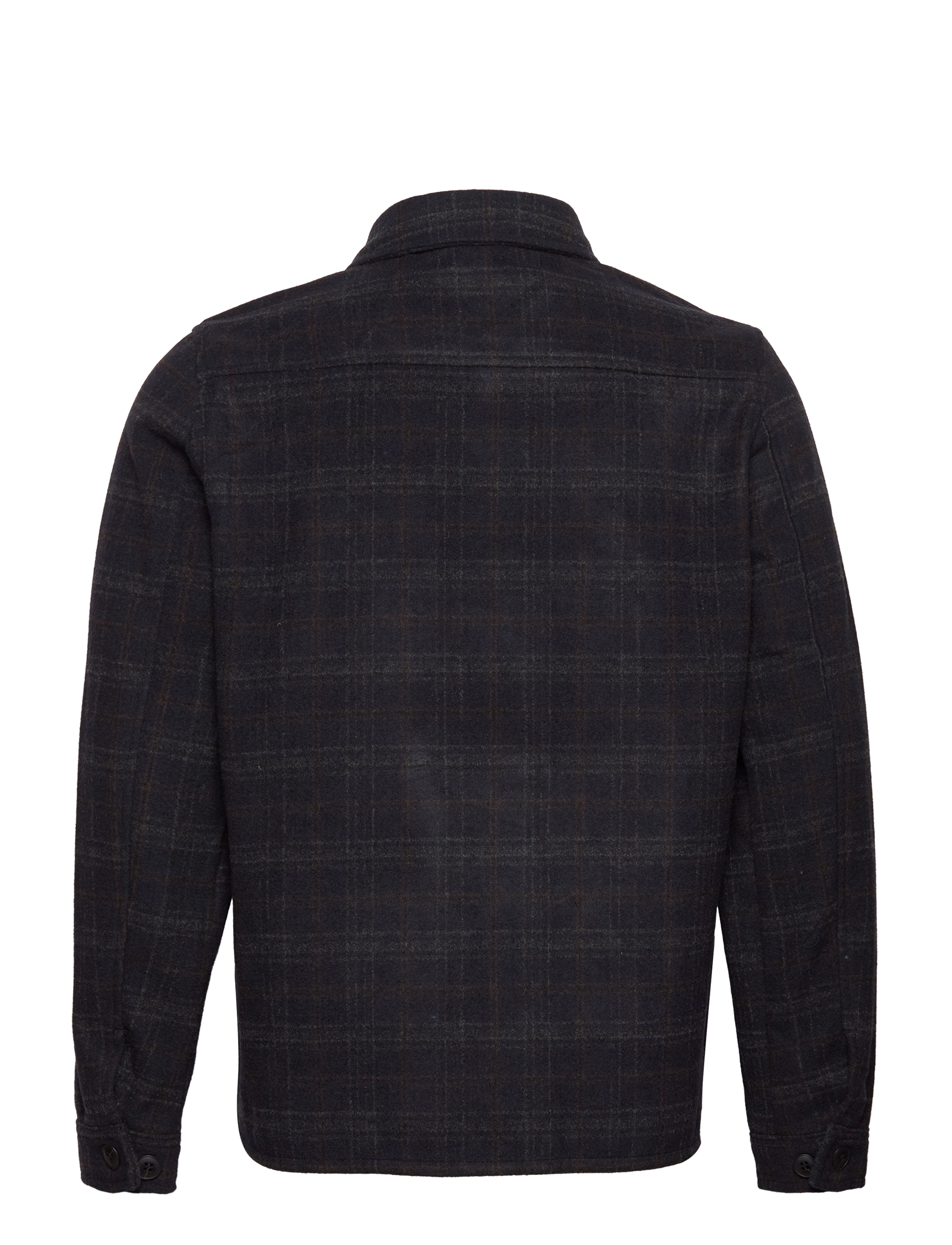 Casual Friday - CFJEUX checked shacket - vårjackor - dark navy - 1