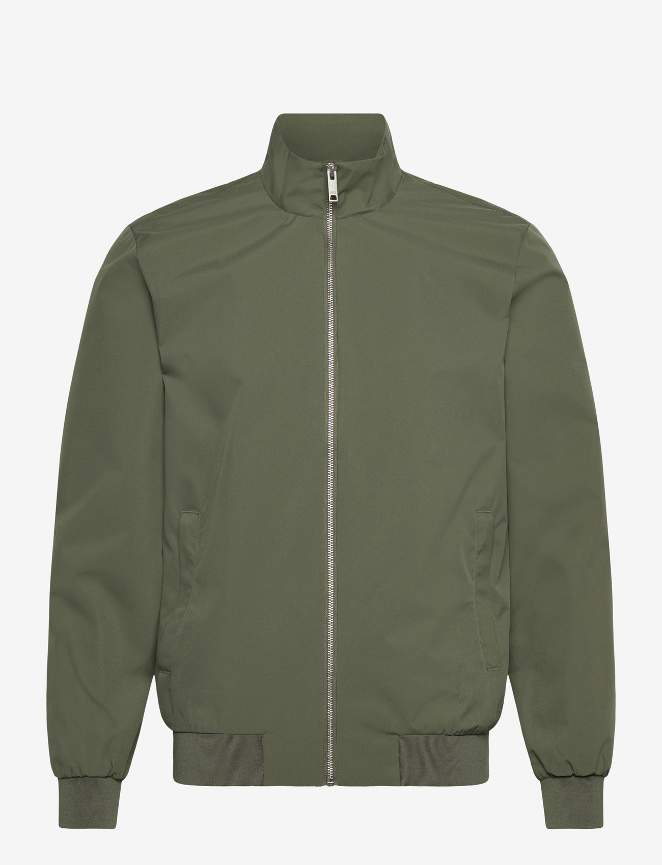 Casual Friday - CFJOSHU ZIPPER JACKET - frühlingsjacken - beetle - 0