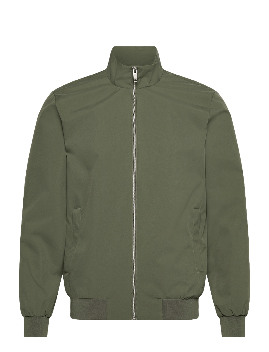 Casual Friday - CFJOSHU ZIPPER JACKET - herbstjacken - beetle - 0