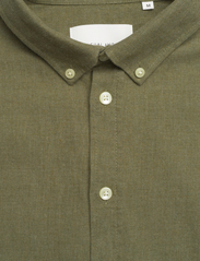 Casual Friday - CFANTON LS BD fil a fil shirt - die niedrigsten preise - burnt olive melange - 7