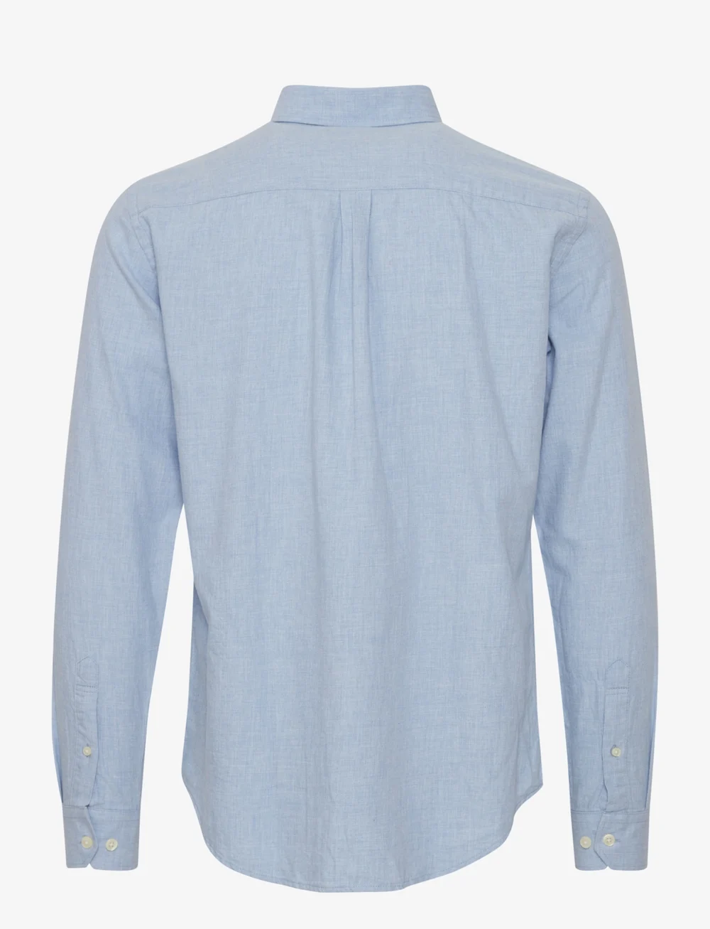 Casual Friday - CFANTON LS BD FIL A FIL SHIRT - linneskjortor - chambray blue - 2