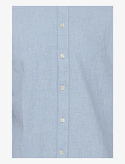 Casual Friday - CFANTON LS BD fil a fil shirt - laveste priser - chambray blue - 2