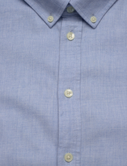 Casual Friday - CFANTON LS BD fil a fil shirt - laveste priser - chambray blue - 7