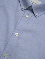 Casual Friday - CFANTON LS BD fil a fil shirt - linen shirts - chambray blue - 8