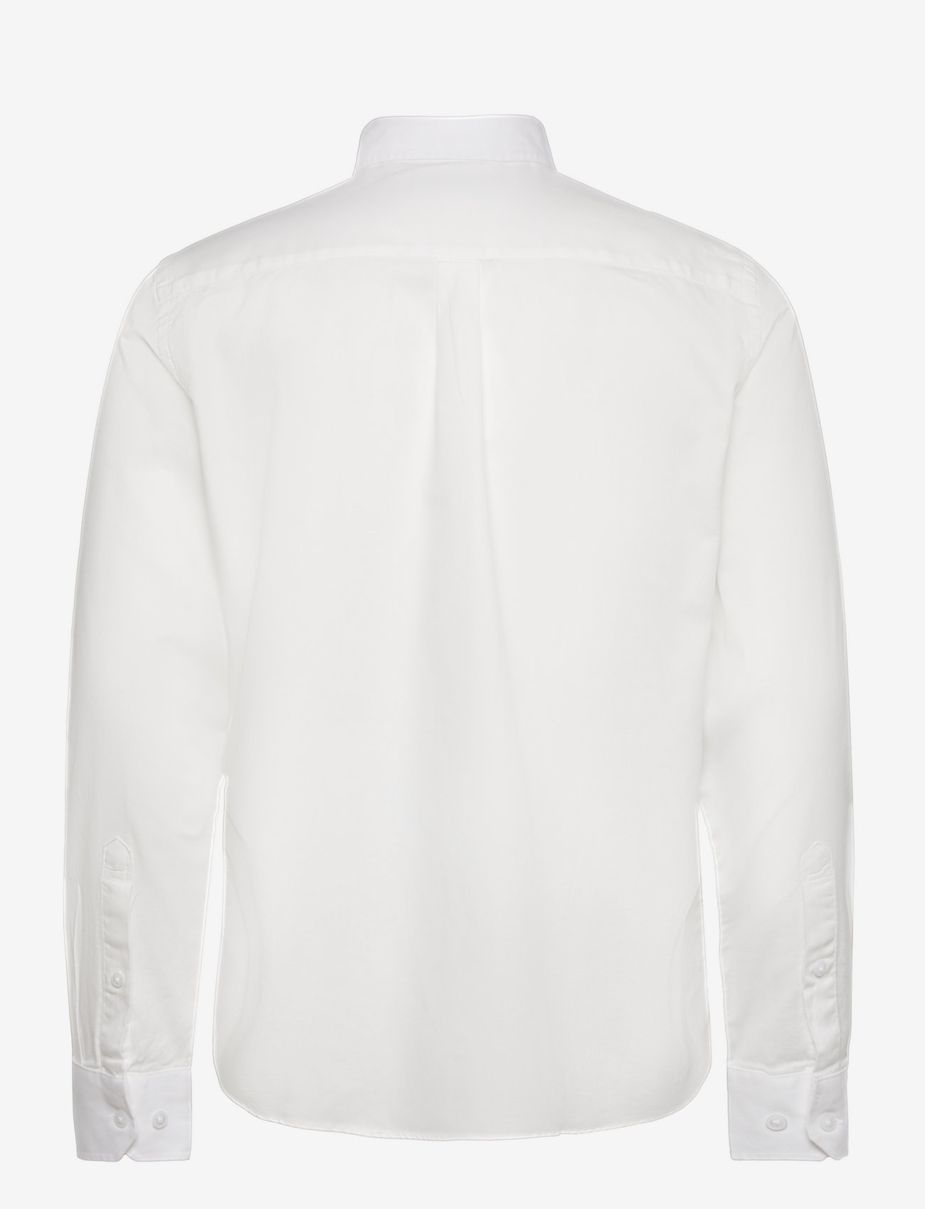 Casual Friday - CFANTON LS BD FIL A FIL SHIRT - hørskjorter - snow white - 2