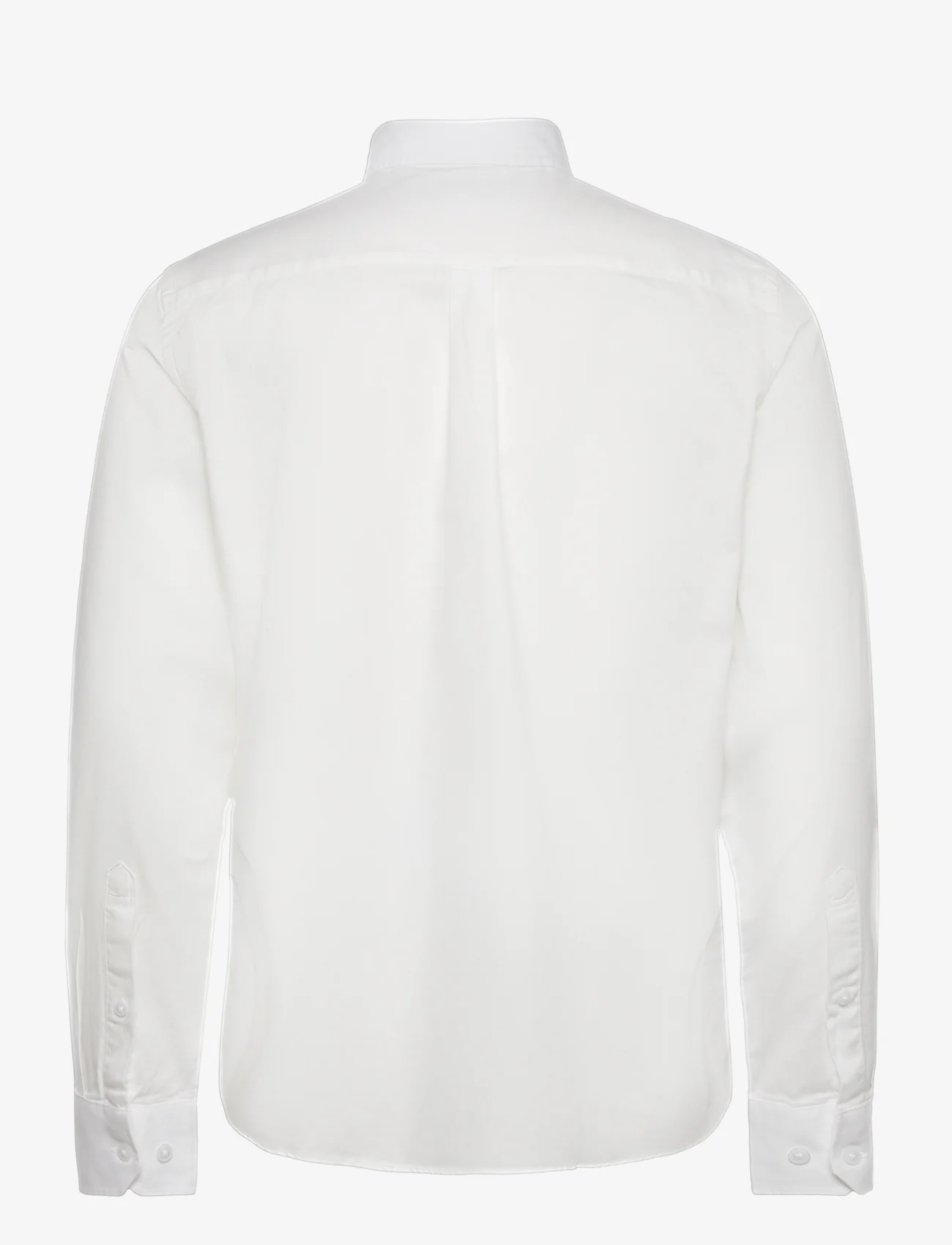 Casual Friday - CFANTON LS BD fil a fil shirt - laagste prijzen - snow white - 1