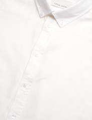 Casual Friday - CFANTON LS BD fil a fil shirt - linskjorter - snow white - 7