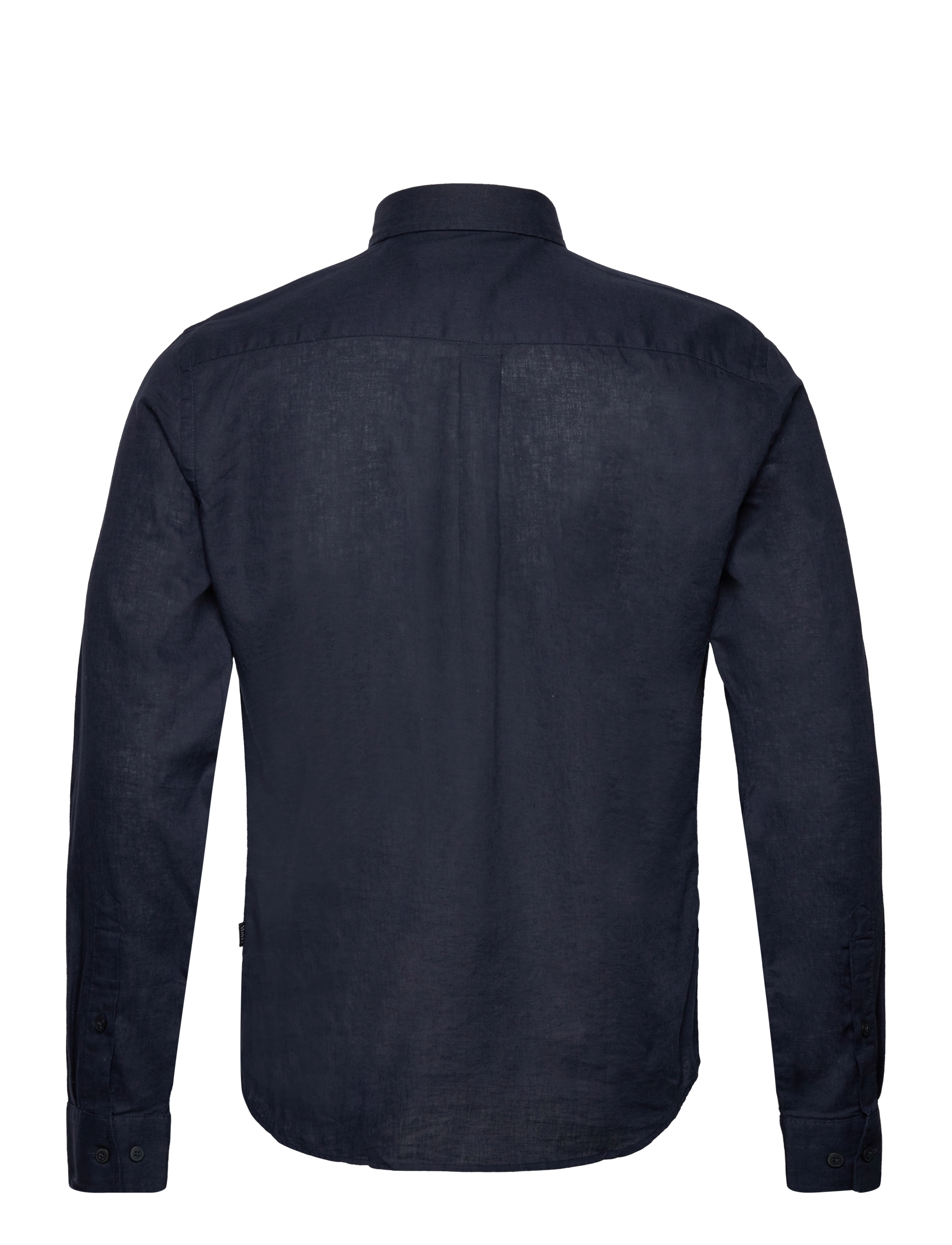 Casual Friday - CFANTON BD LS LINEN MIX - laveste priser - dark navy - 2