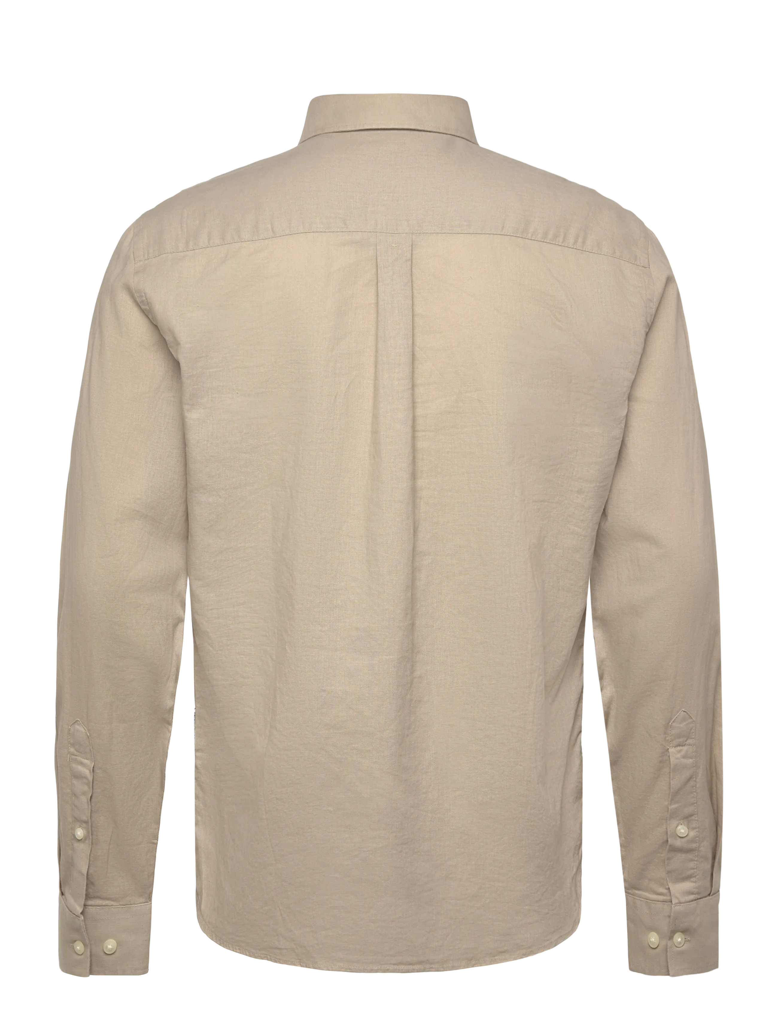 Casual Friday - CFANTON BD LS LINEN MIX - hørskjorter - island fossil - 1