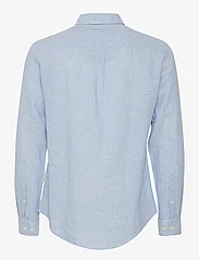 Casual Friday - CFAnton 0053 BD LS linen mix shirt - linasest riidest särgid - silver lake blue - 1