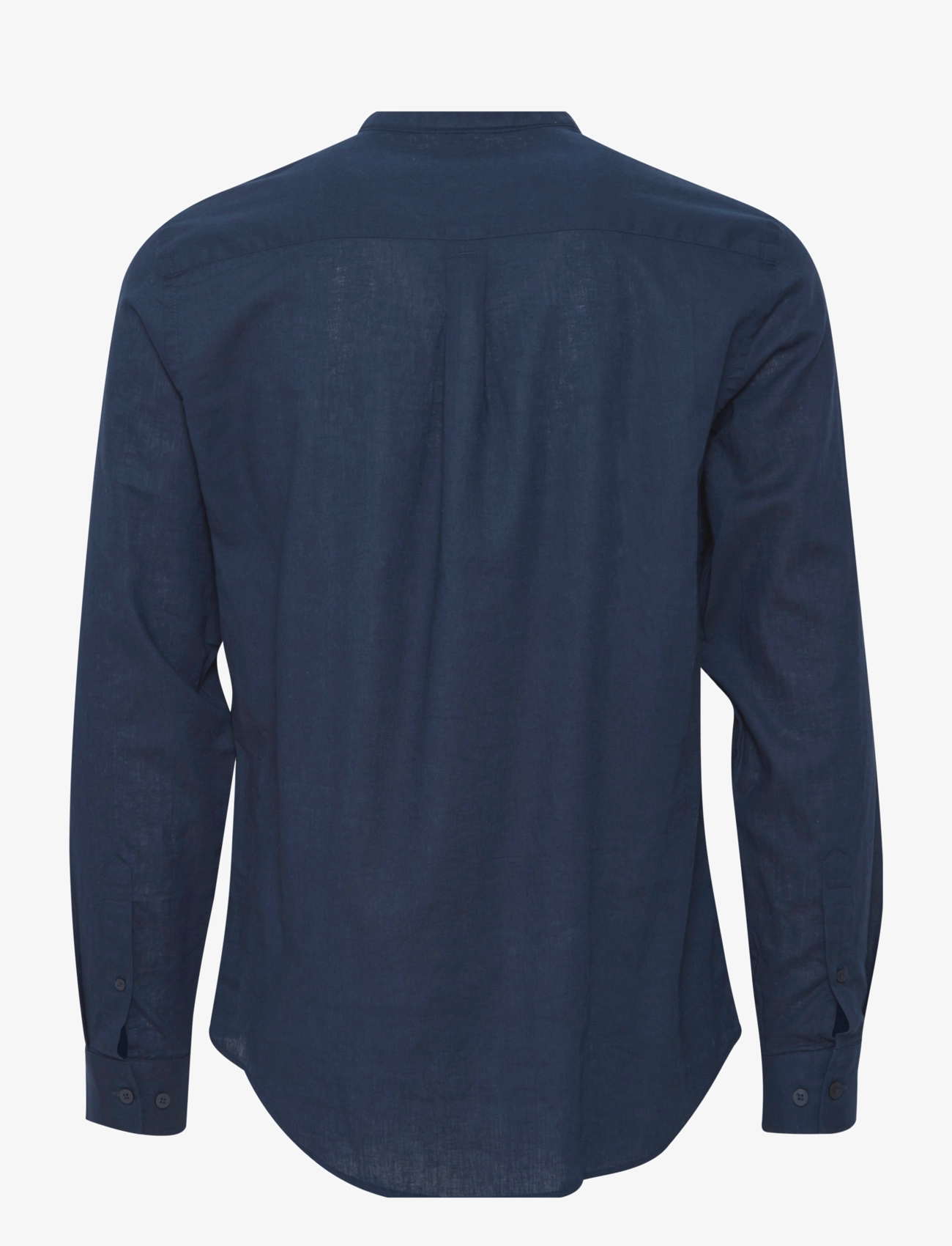 Casual Friday - CFANTON 0053 CC LS linen mix shirt - dark navy - 2