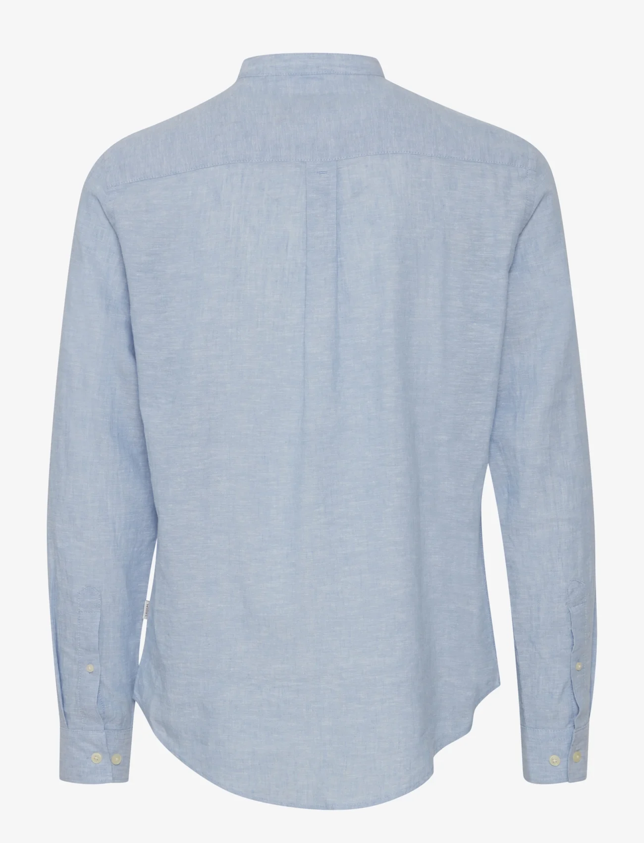 Casual Friday - CFAnton 0053 CC LS linen mix shirt - laveste priser - silver lake blue - 1