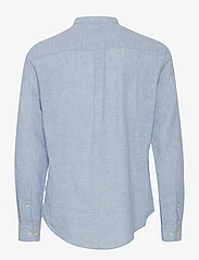 Casual Friday - CFAnton 0053 CC LS linen mix shirt - laveste priser - silver lake blue - 1