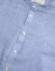 Casual Friday - CFAnton 0053 CC LS linen mix shirt - laveste priser - silver lake blue - 3