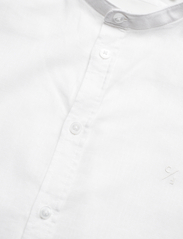 Casual Friday - CFAnton 0053 CC LS linen mix shirt - lininiai marškiniai - snow white - 3
