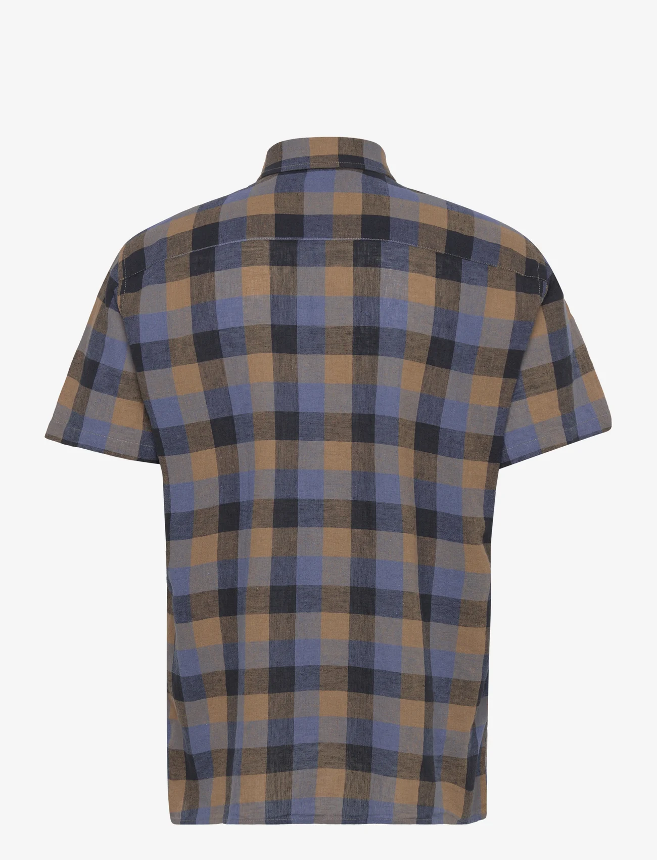 Casual Friday - CFAlvin 0053 SS checked linen mix s - ruutupaidat - ermine - 1