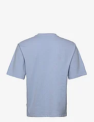 Casual Friday - CFTue relaxed tee w. logo center fr - chambray blue - 1