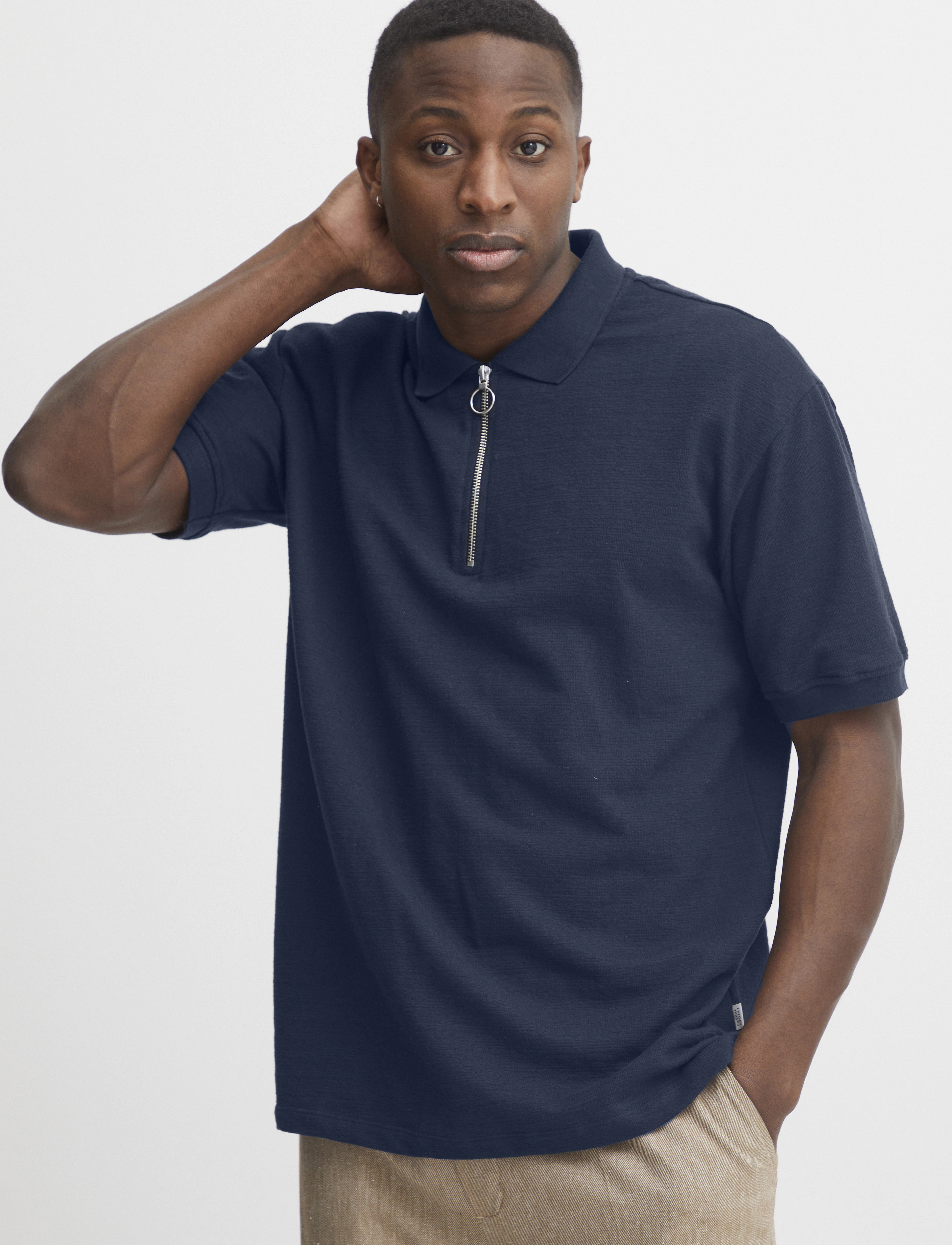 Casual Friday - CFTrond 0063 structured polo - dark navy - 3